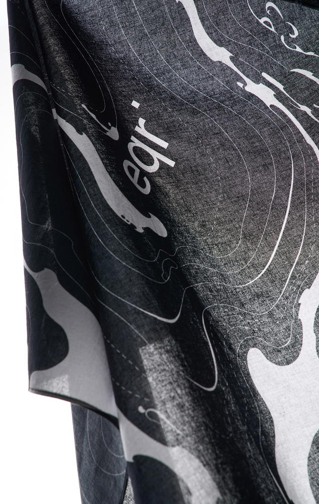 eqr eqr Motion Oversized Bandana Black - view 3