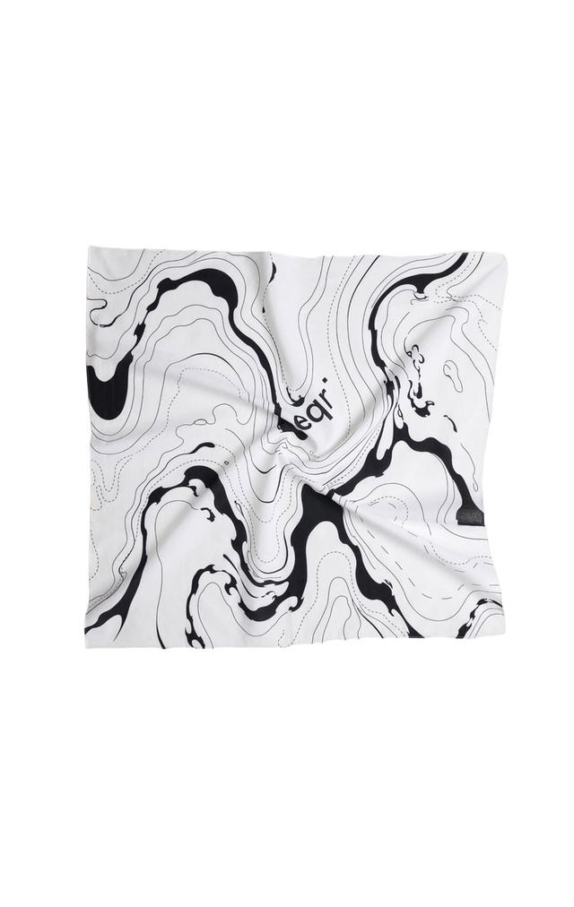 eqr eqr Motion Oversized Bandana White - view 1