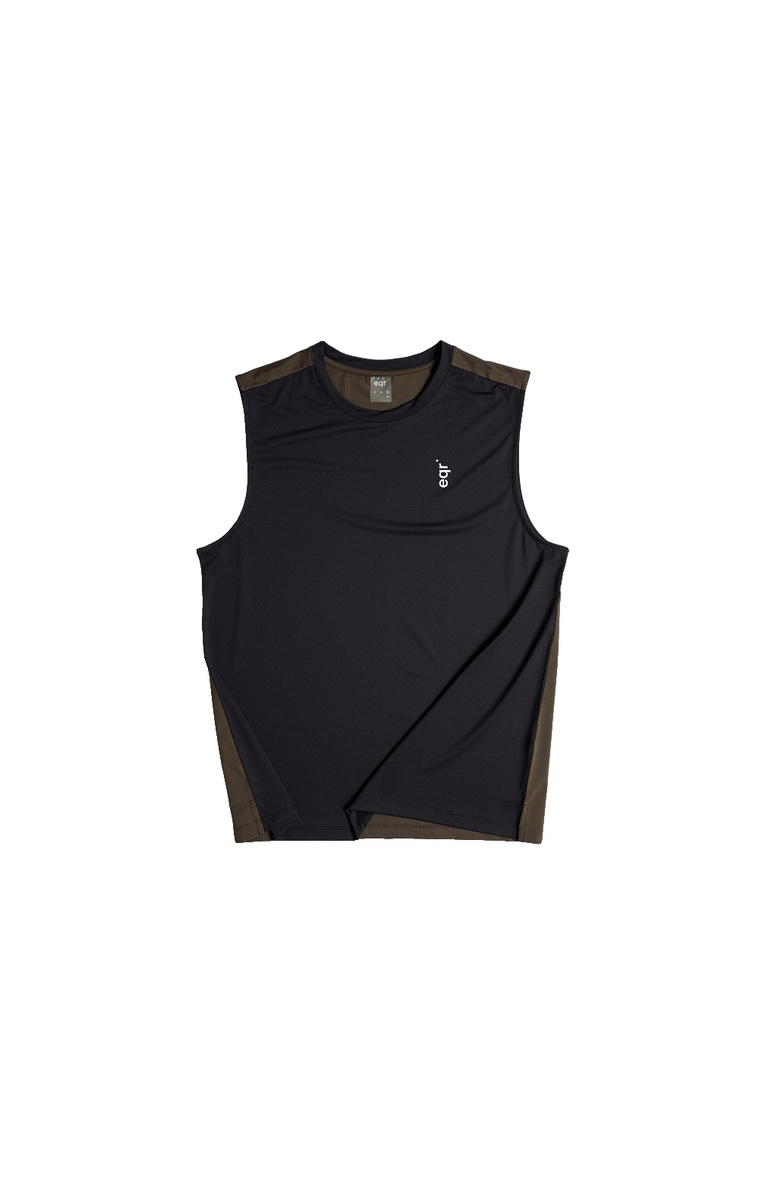 eqr eqr Scotch Eyelet Sleeveless Khaki