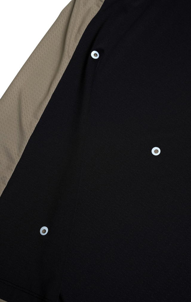 eqr eqr Scotch Eyelet Singlet Black Khaki - view 5