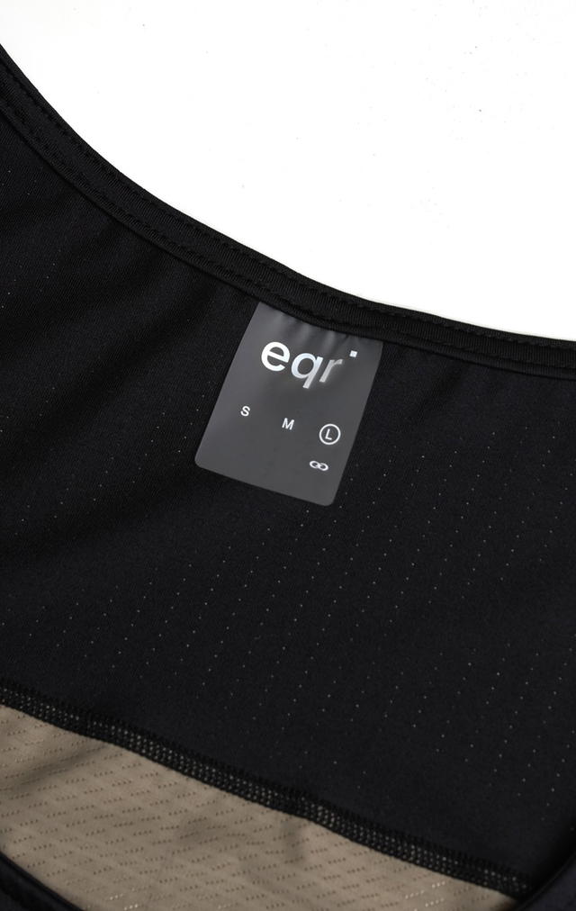 eqr eqr Scotch Eyelet Singlet Black Khaki - view 6