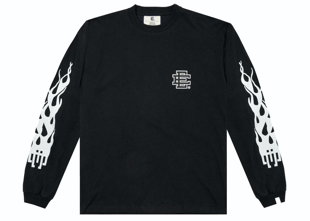 Eric Emanuel Eric Emanuel EE Long Sleeve T-Shirt White/Grey