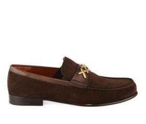 Buy Ermenegildo Zegna XXX Suade Penny Loafers Brown at Sasom – Authentic and Ready to Ship