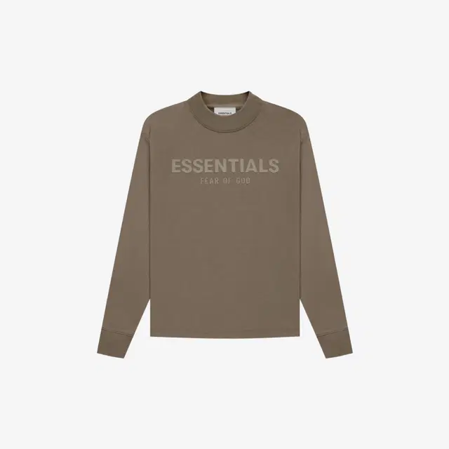 Fear of God (Kids) Essentials Long Sleeve T-Shirt Harvest - 21FW - view 2