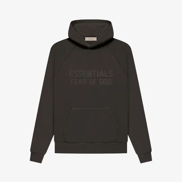 Fear of God Essentials Hoodie Off Black - 22FW - view 2