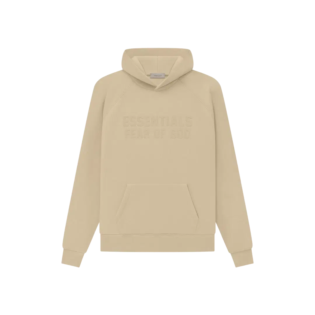 Fear of God Essentials Hoodie Sand - 23SS