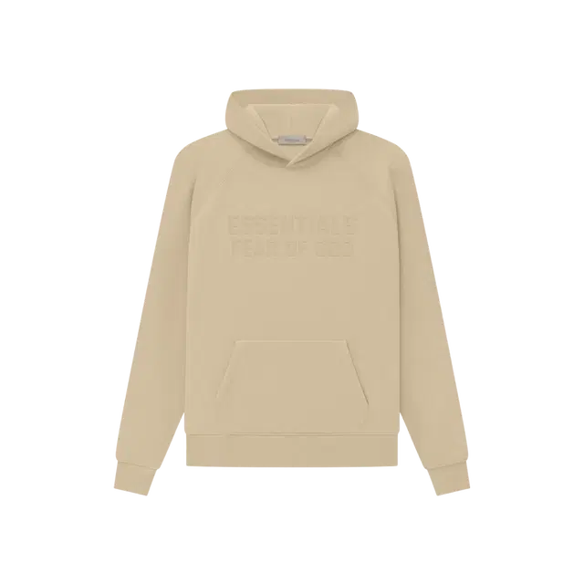 Fear of God Essentials Hoodie Sand - 23SS - view 2