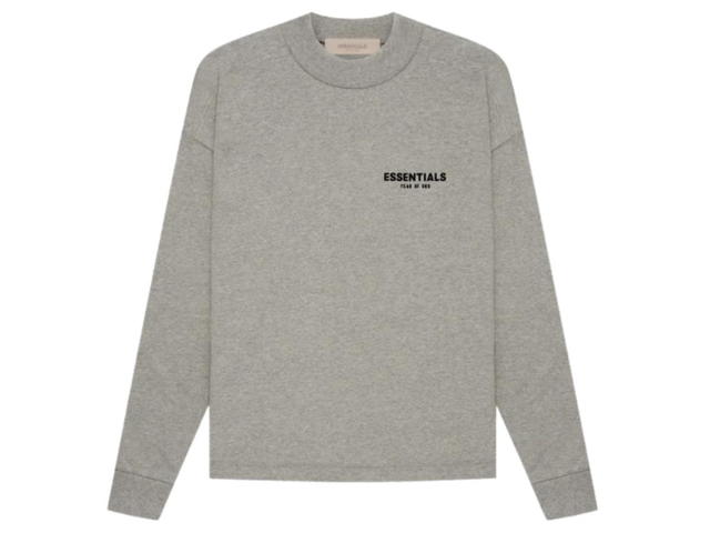 Fear of God ESSENTIALS Long Sleeves Tee Dark Oatmeal S22 - view 1