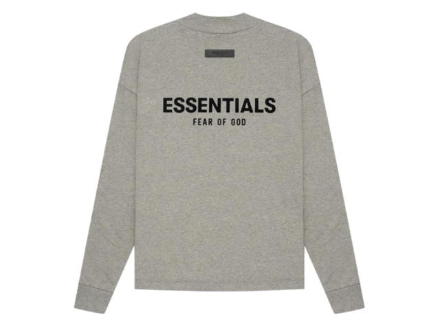 Fear of God ESSENTIALS Long Sleeves Tee Dark Oatmeal S22 - view 2