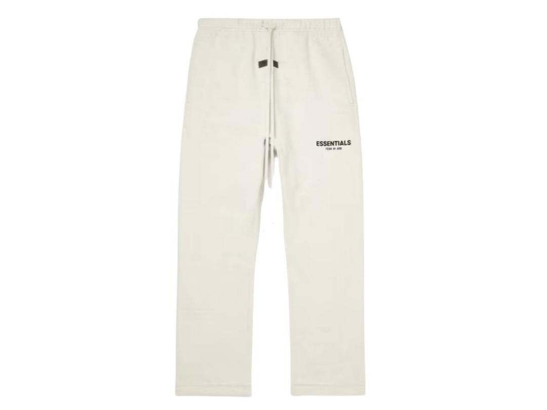 Fear of God Essentials Off-White Relaxed Lounge Pants Light Oatmeal