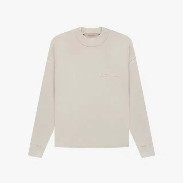 Fear of God Essentials Long Sleeve T-Shirt Wheat - 22SS - view 1