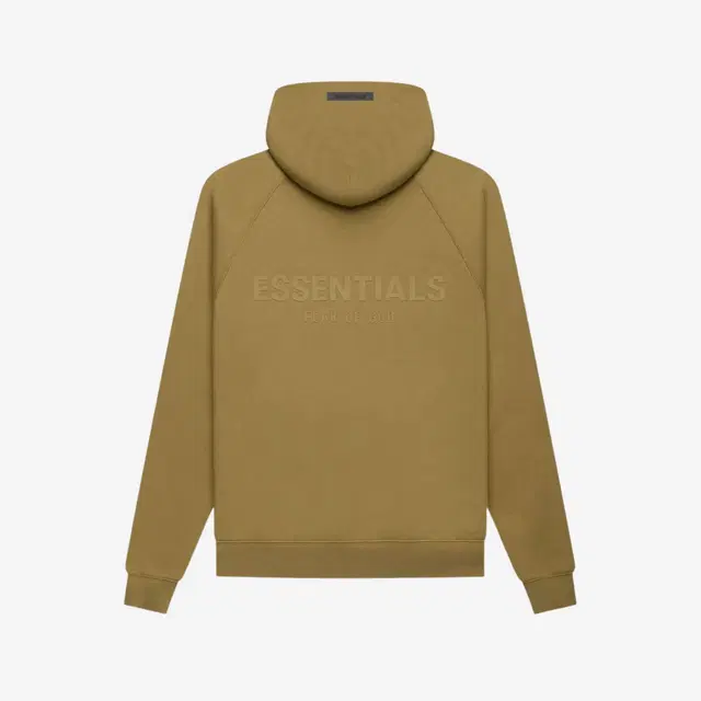 Fear of God Essentials Pull-Over Hoodie Amber - 21FW - view 2