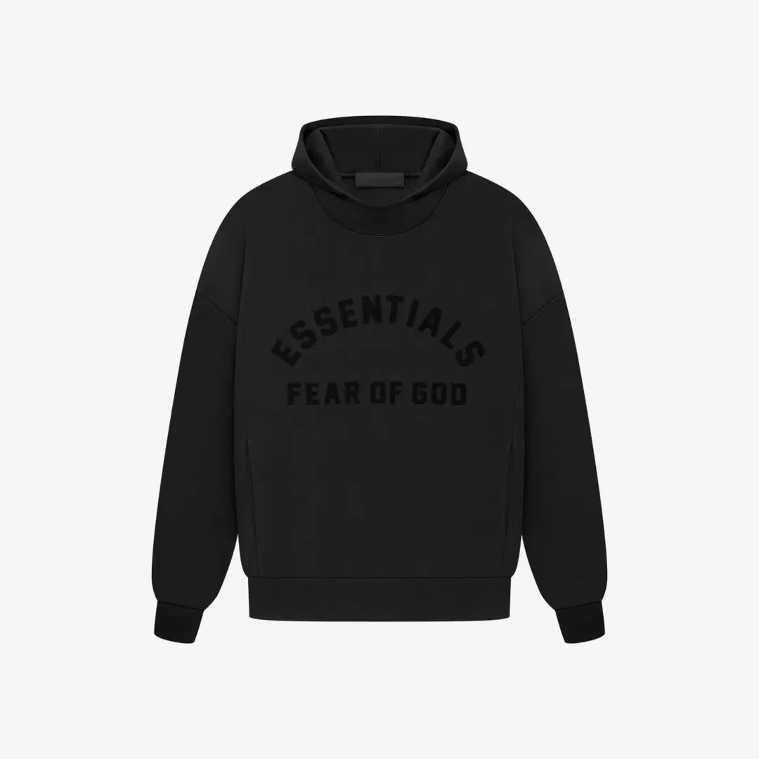 Fear of God Essentials The Black Collection Hoodie Black - 23SS