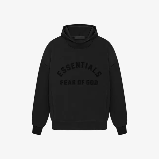 Fear of God Essentials The Black Collection Hoodie Black - 23SS - view 1