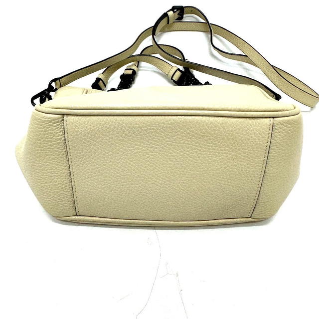 Etro ETRO 2WAY Chain Shoulder Bag Hand Bag Leather Beige - view 4
