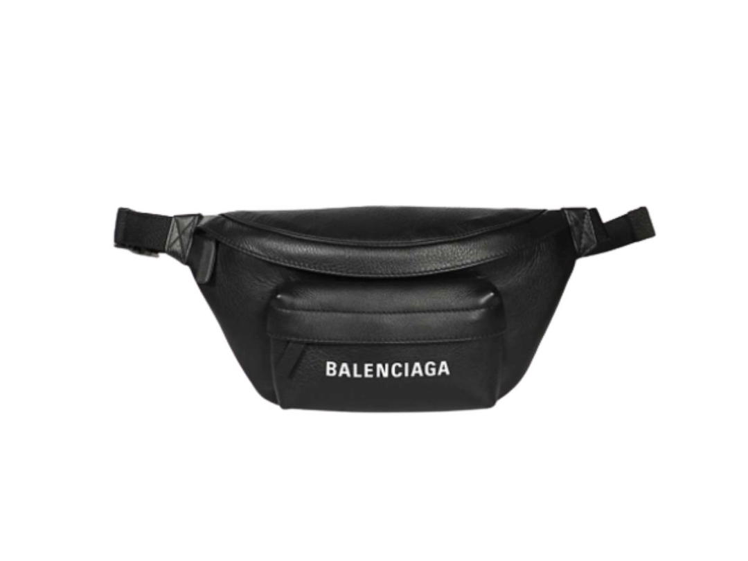 Balenciaga Balenciaga Everyday Belt Bag In Leather Black