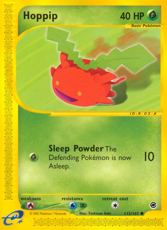 Pokemon Pokemon Hoppip C [EX 112/165] E-Card "Expedition Base Set" (EN)