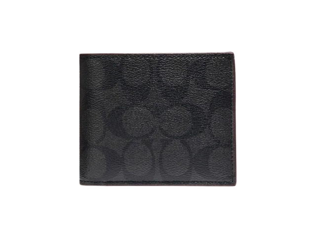 Coach Coach 3 In 1 Wallet Black Oxblood - view 1