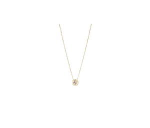 Buy Coach Open Circle Stone Necklace Gold at Sasom – Authentic and Ready to Ship