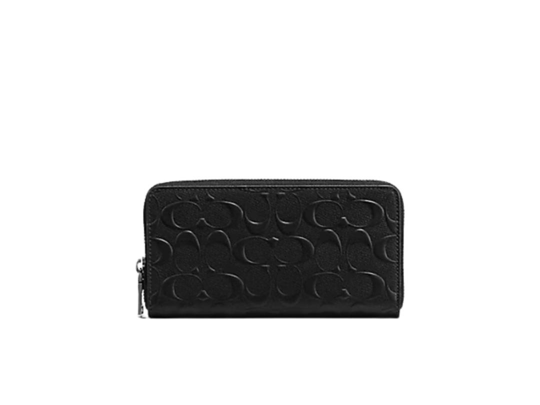 Coach Coach Accordion Wallet Black