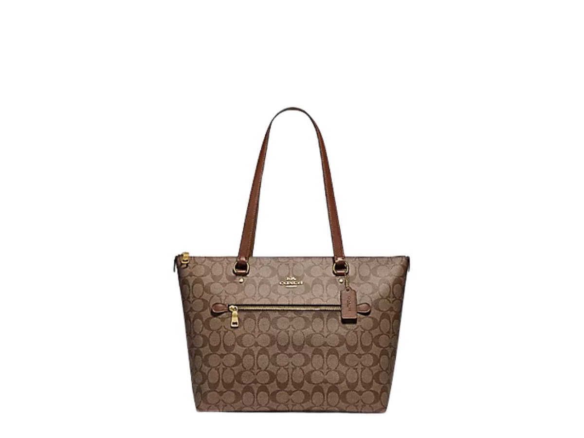 Coach Coach Gallery Tote Khaki