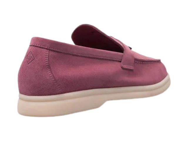 Loro Piana Loro Piana Summer Charms Walk 13 Suede Loafer Wild Mauve (W) - view 3