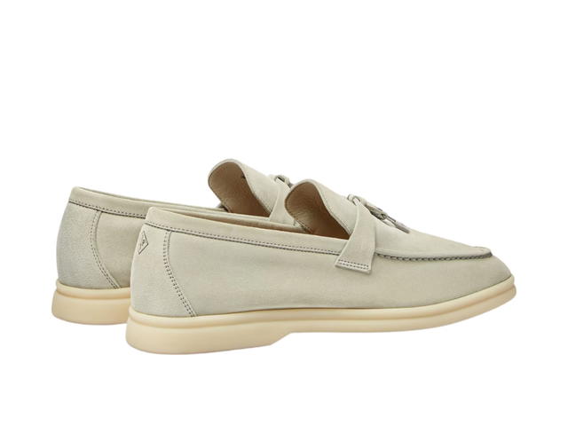 Loro Piana Loro Piana Summer Charms Walk Loafer In Suede Deep Ice (Women's) - view 3