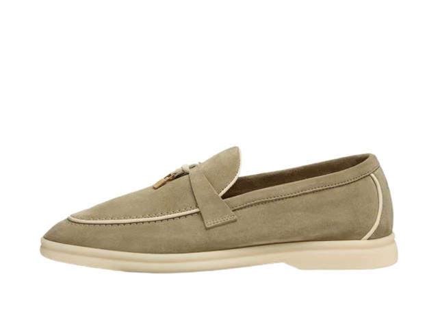 Loro Piana Loro Piana Sea-Sail Walk Loafer Dried Taragon - view 2