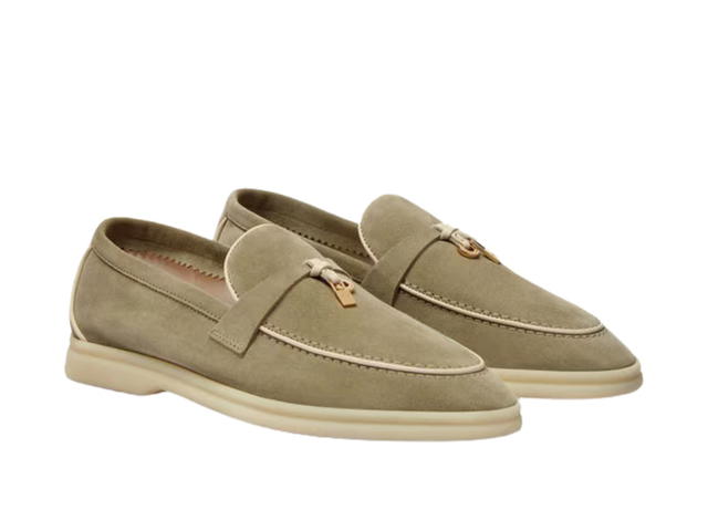 Loro Piana Loro Piana Sea-Sail Walk Loafer Dried Taragon - view 3