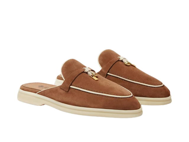 Loro Piana Loro Piana Charms Walk Babouche Loafer Mole (W) - view 3