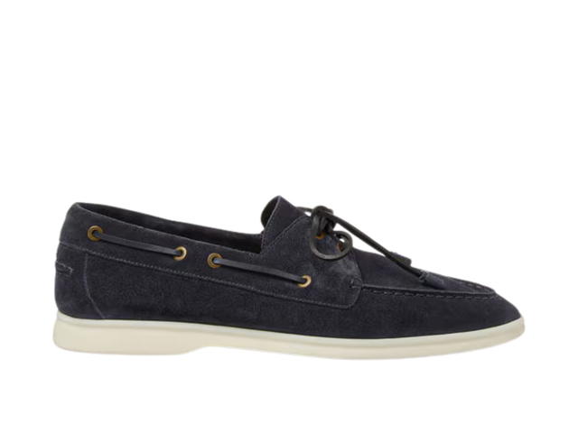 Loro Piana Loro Piana Sea-Sail Walk Loafer Navy Blue - view 1