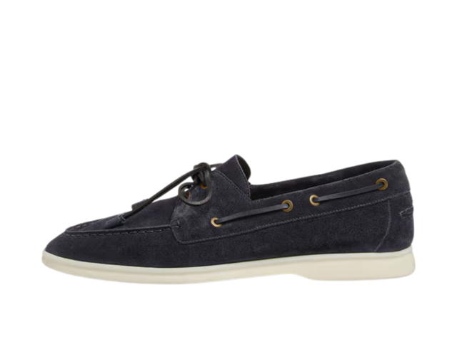 Loro Piana Loro Piana Sea-Sail Walk Loafer Navy Blue - view 2