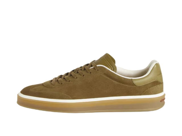 Loro Piana Loro Piana Tennis Walk Sneaker Tundra Green - view 2