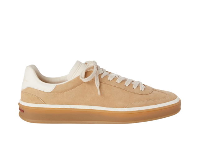 Loro Piana Loro Piana Tennis Walk Sneaker In Suede Calf Split Windy Dunes - view 1
