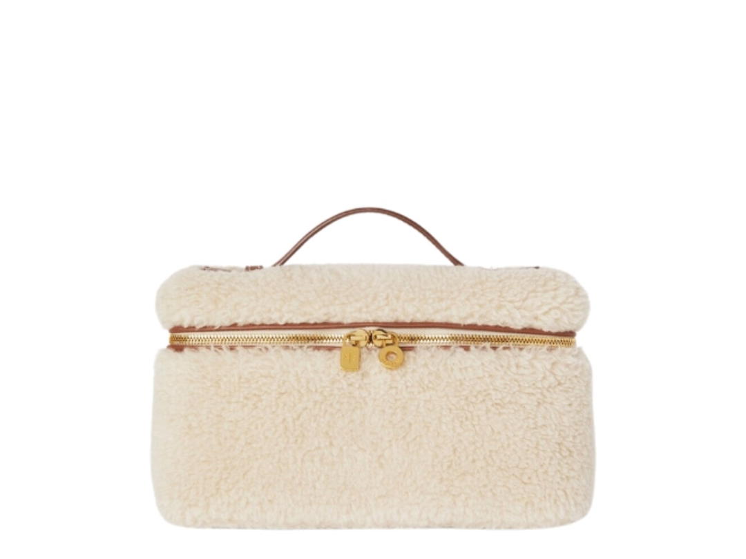 Loro Piana Loro Piana Extra Pocket L19 In Cashfur With Gold Hardware Ancient Paper Caramel Sugar Sun Gold