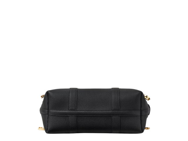 Loro Piana Loro Piana Ghiera Shopper Small In Calfskin With Gold Hardware Navy Blue Sun Gold - view 4