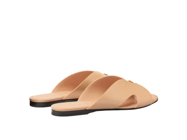 Loro Piana Loro Piana Vera Sandal Peach Fuzz (Women's) - view 4