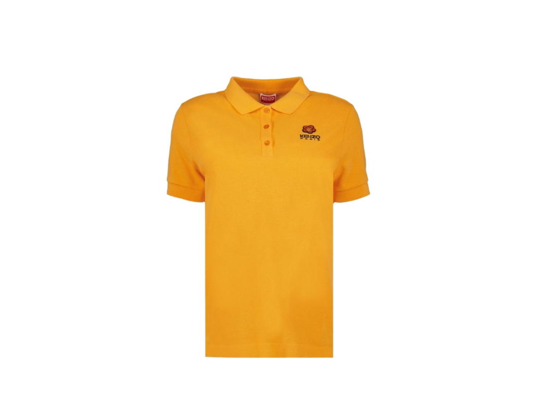 Kenzo Kenzo Boke Flower Polo Shirt Apricot