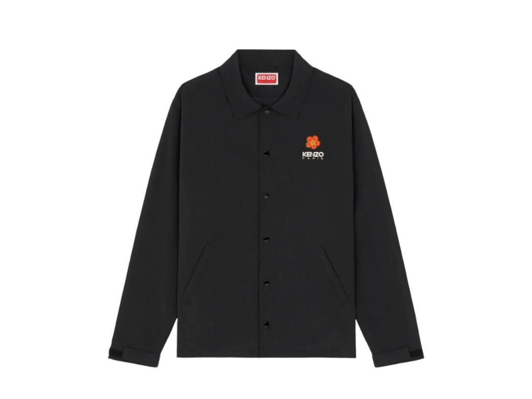 Kenzo Kenzo Boke Flower Coach Jacket Black