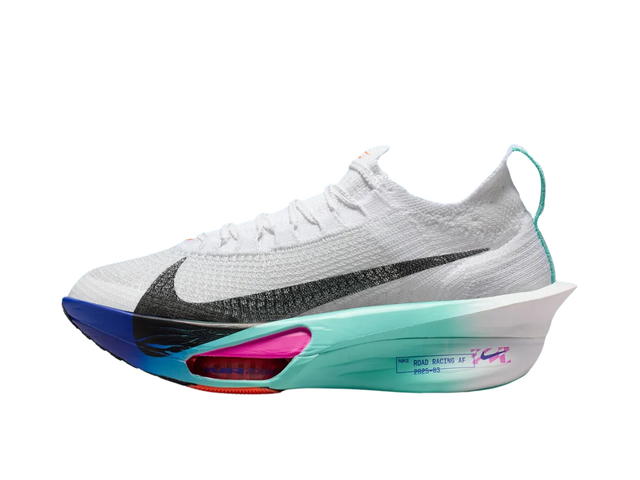 Nike Nike Alphafly 3 White Hyper Turquoise Concord Black - view 2