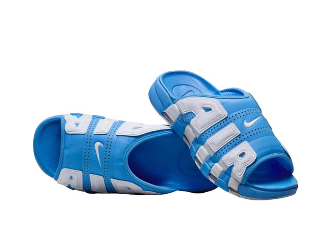 Nike Nike Air More Uptempo Slides University Blue - view 2