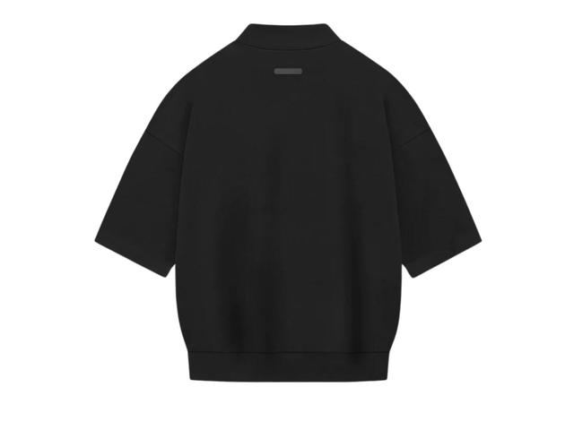 Fear of God Fear of God Athletics Heavy Jersey 3/4 Mock Tee Black - view 2