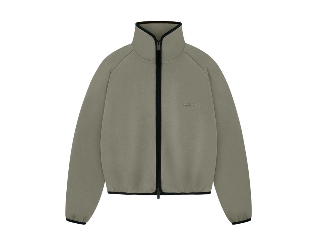 Fear of God Fear of God Athletics Womens Suede Fleece Track Jacket Clay (FW23)