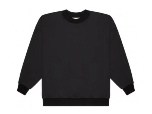 Fear of God Fear of God Back Logo Crewneck Sweatshirt Black/Black - view 1