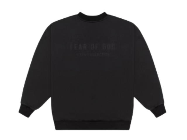 Fear of God Fear of God Back Logo Crewneck Sweatshirt Black/Black - view 2