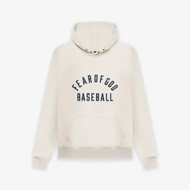Fear of God Fear of God Baseball Hoodie Cream Heather - view 1