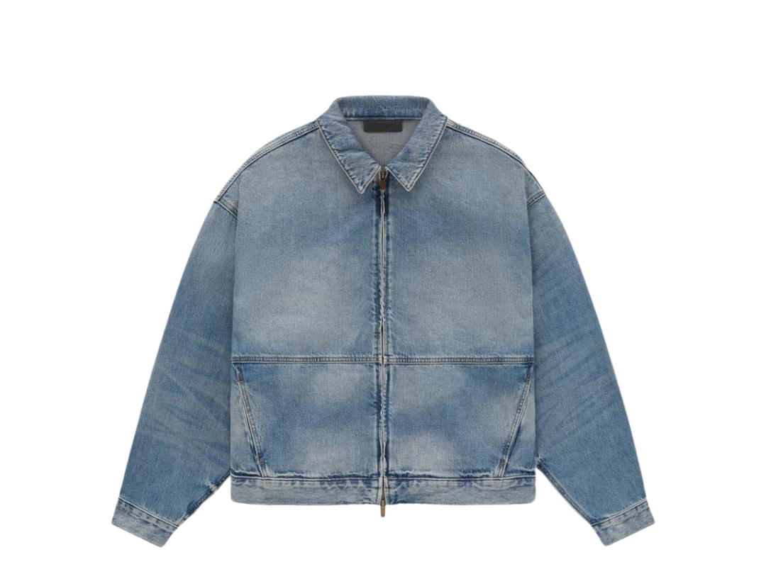 Fear of God Fear of God Essentials Denim Jacket Medium Wash (SS24)