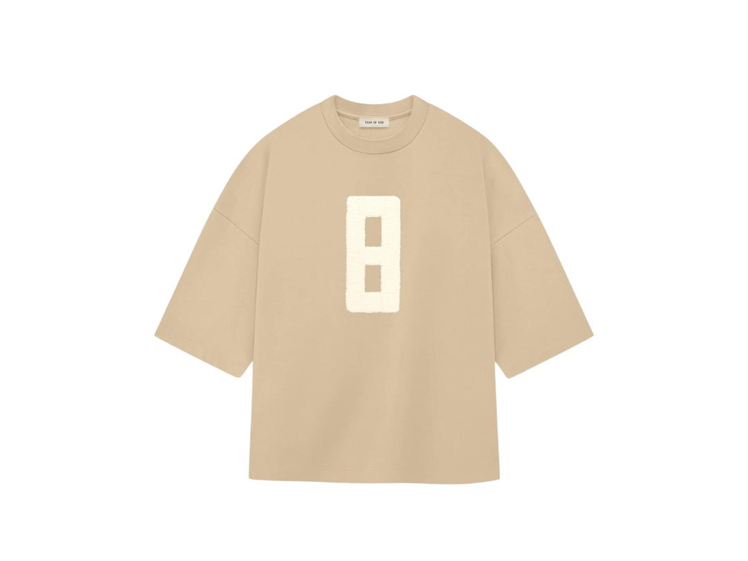Fear of God Fear of God Embroidered 8 Milano Tee Dune/Taupe (SS24)