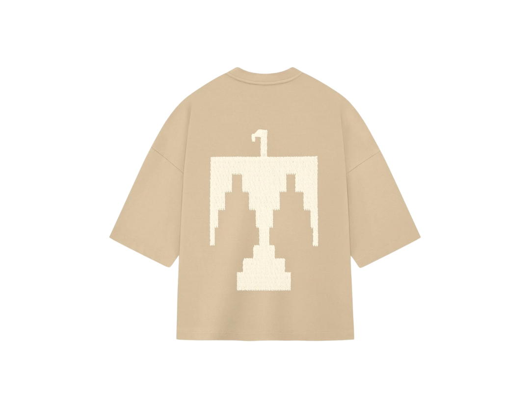 Fear of God Fear of God Embroidered Thunderbird Milano Tee Dune/Taupe (SS24)