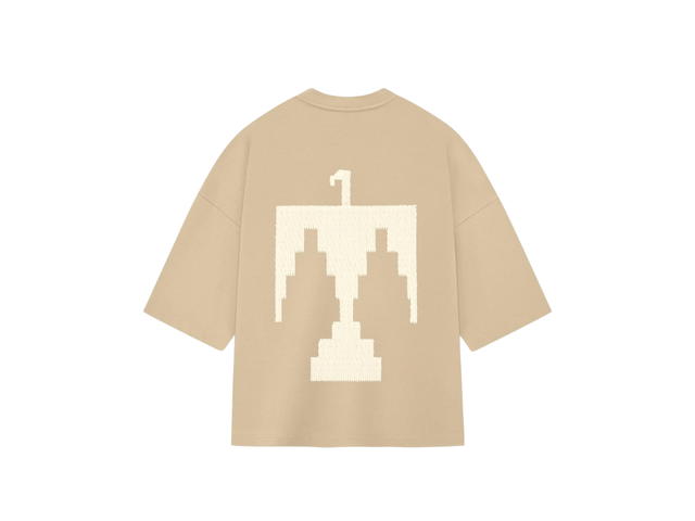 Fear of God Fear of God Embroidered Thunderbird Milano Tee Dune/Taupe (SS24) - view 1